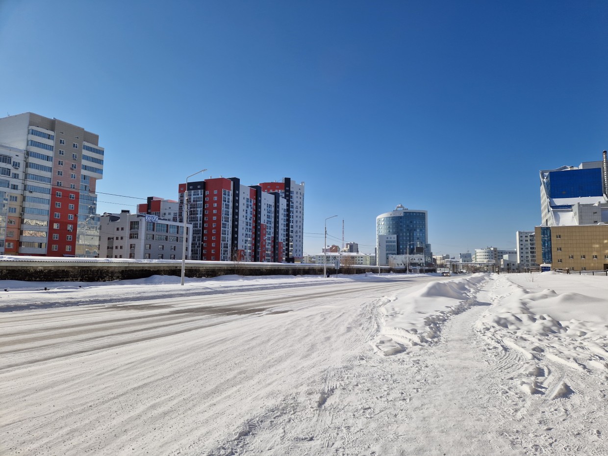 В Якутске почти нулевая температура воздуха