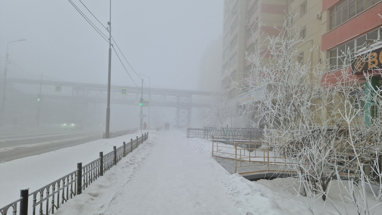 Прогноз погоды на 31 декабря: В Якутске днем небольшой снег, туман