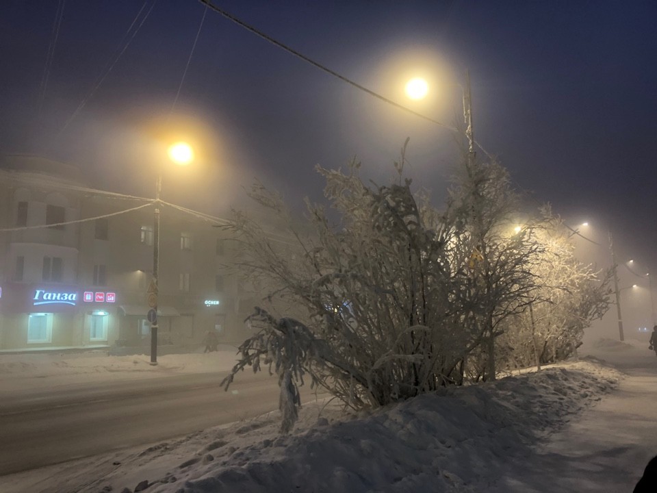 Прогноз погоды на 29 января: В Якутске туман, ветер западный