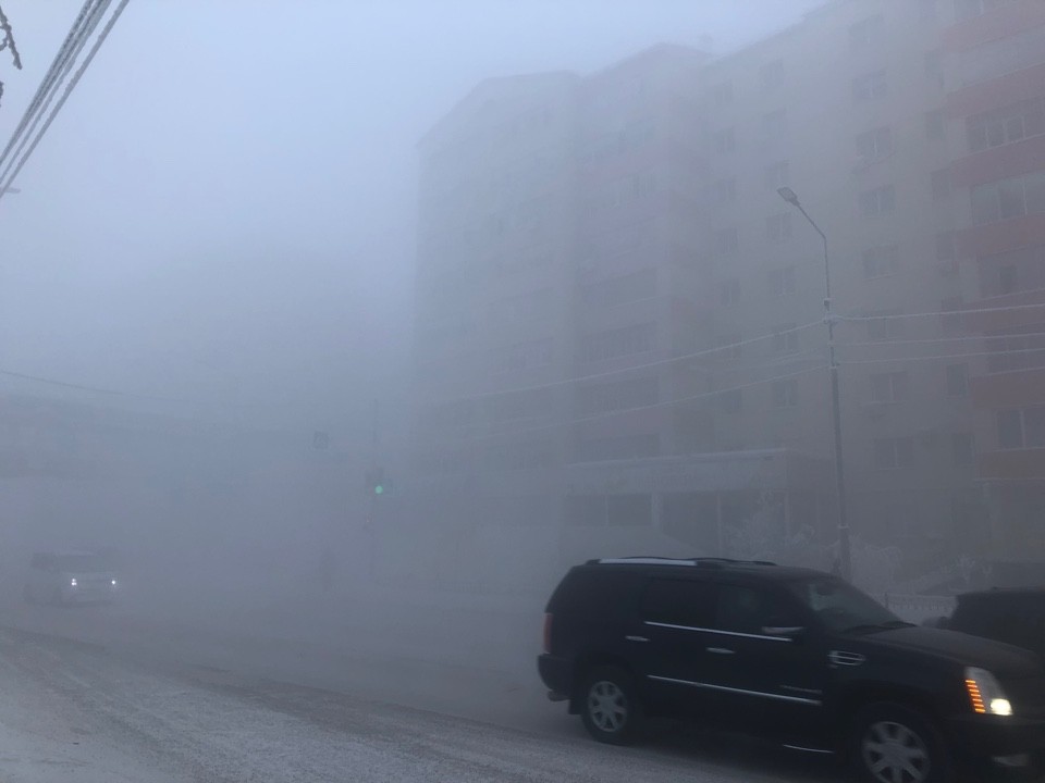 Прогноз погоды на 23 января: В Якутске ветер переменный, туман