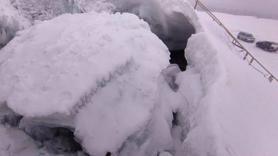 В Якутии ледяной глыбой убило работника горнорудного комплекса