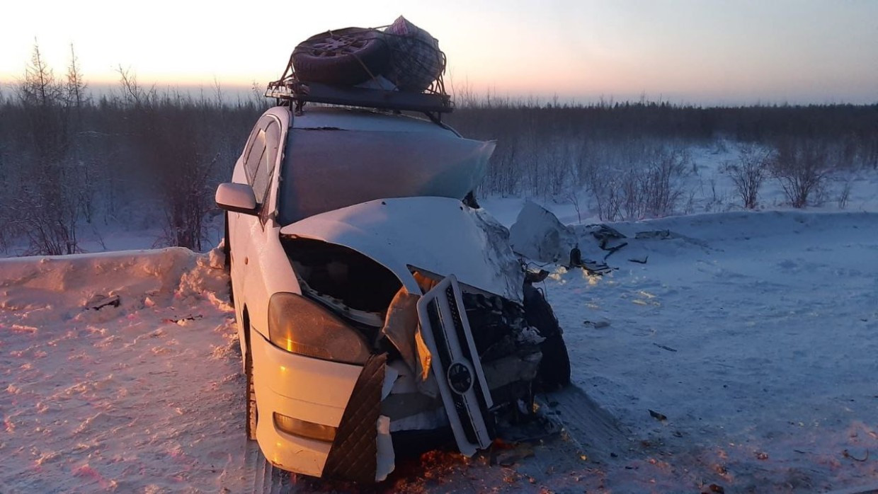 В Якутии в жестком ДТП пострадали шесть человек