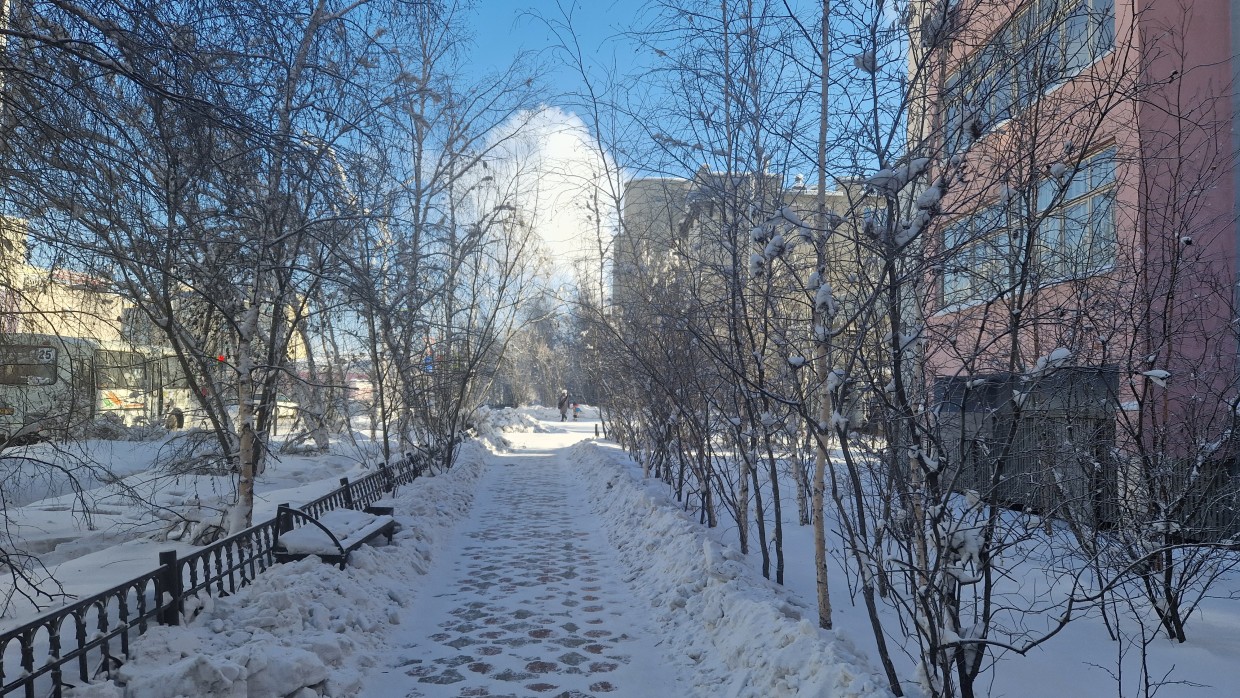 Прогноз погоды на 26 февраля: В Якутске без осадков, ветер западный