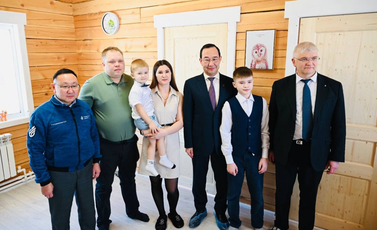Еще одна семья в Якутии подключилась к газу по программе социальной газификации