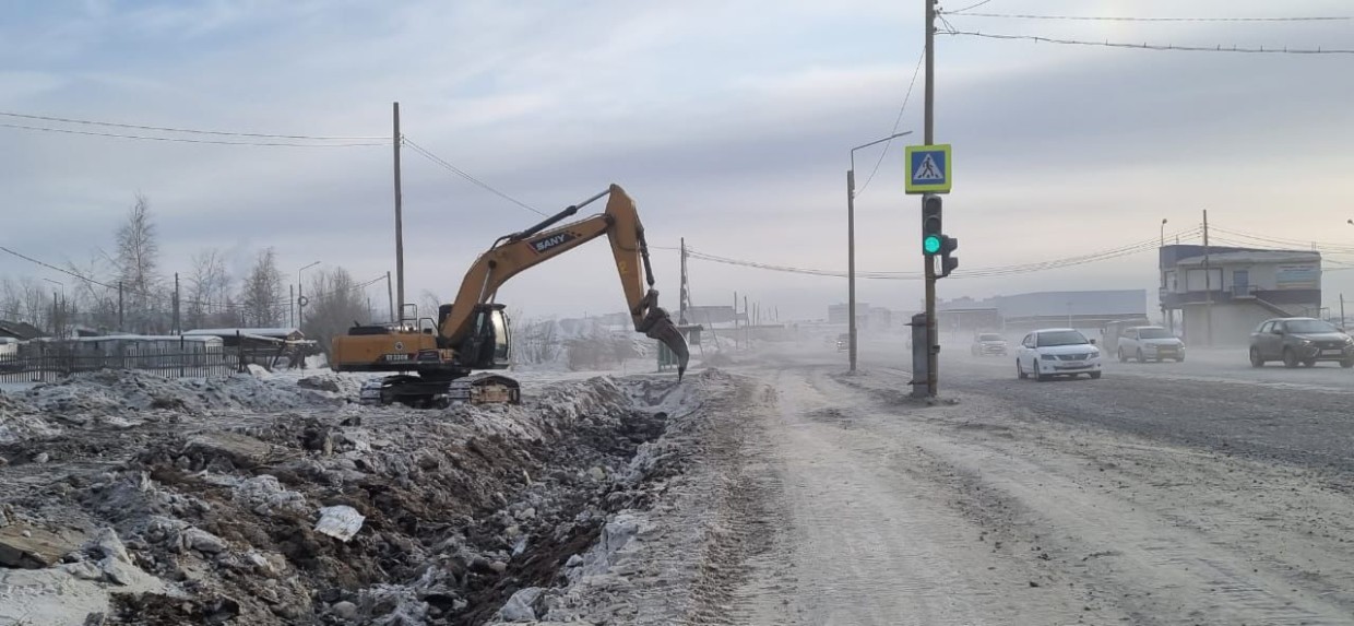 В Якутске начали подготовку к дорожно-строительным работам по улице Можайского