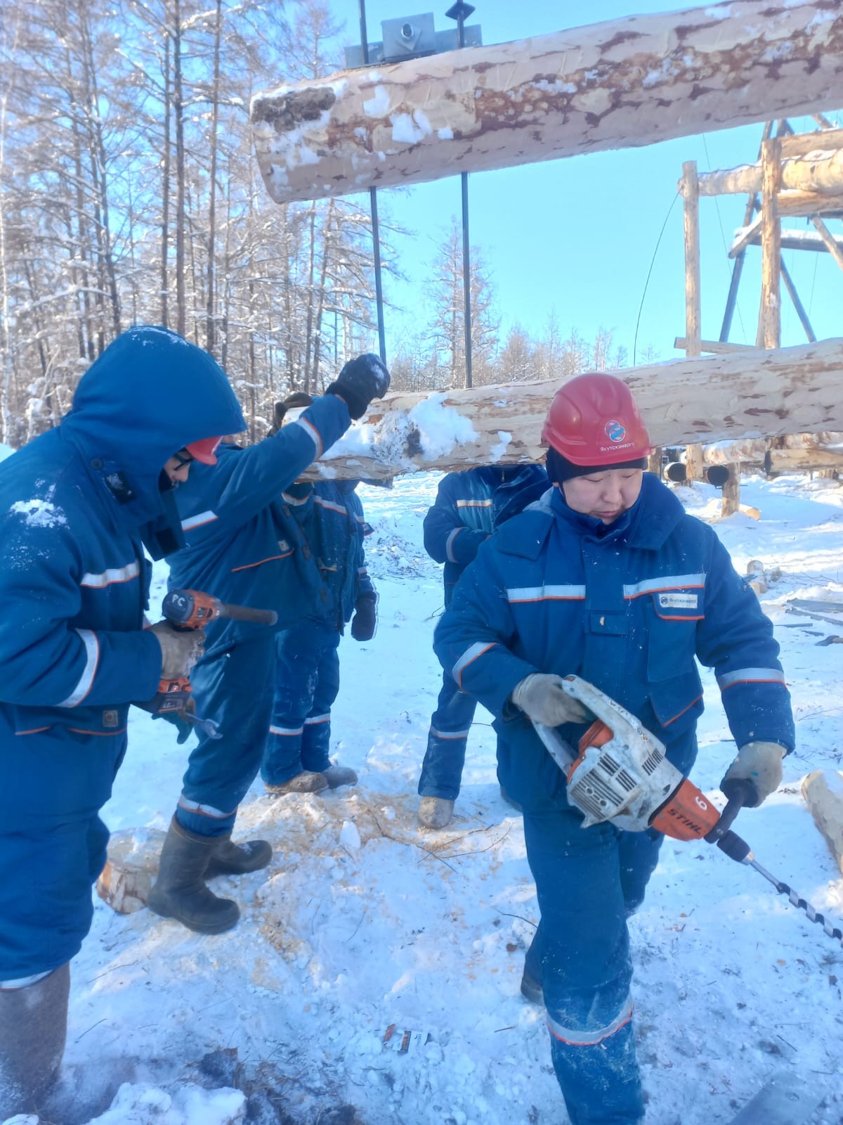 Энергетики завершили капитальный ремонт КВЛ «Майя-Чурапча»
