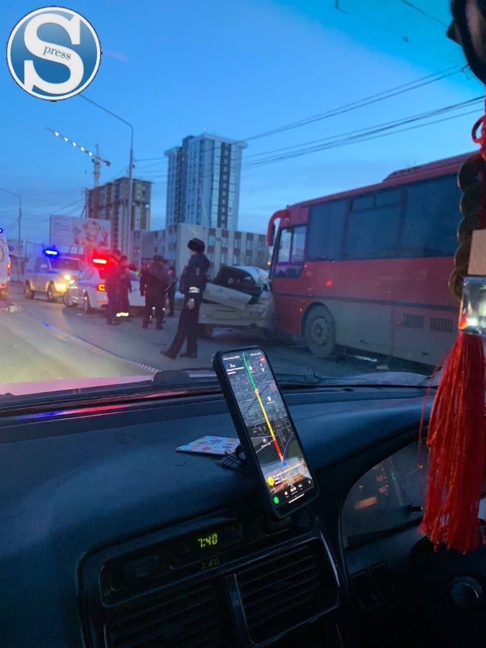 В Якутске в ДТП погибла девушка-водитель