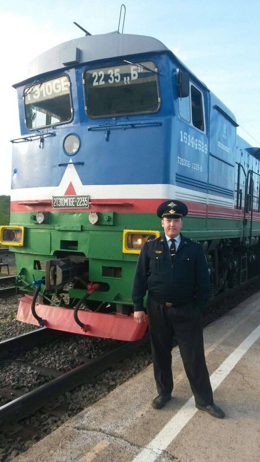 Тарас Слепцов: Стать машинистом поезда – это моя детская мечта