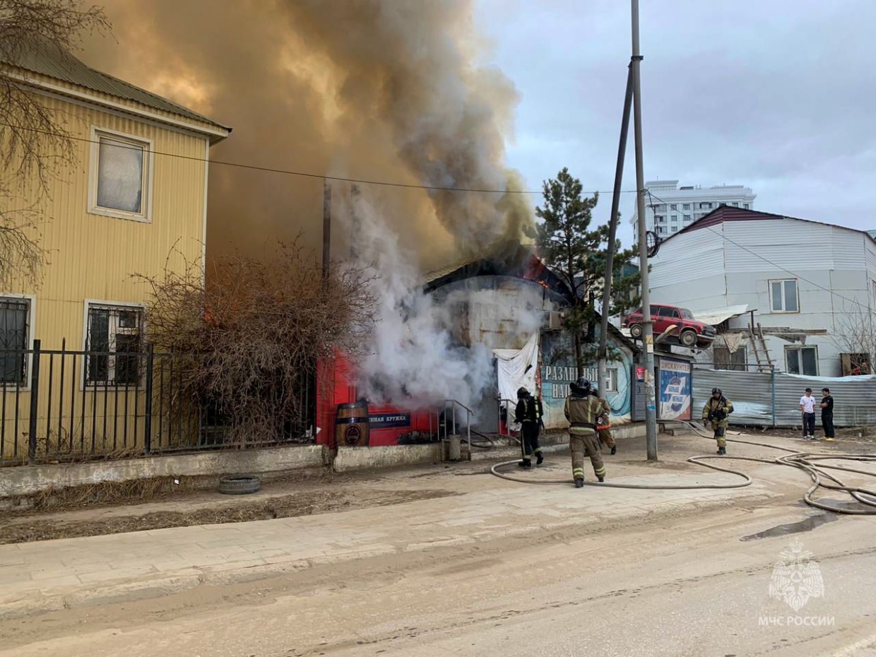 Пожар в рестобаре Якутска: Комментарий МЧС