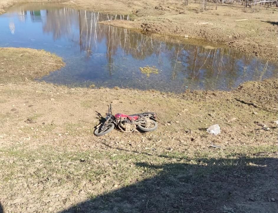 В Якутии пьяный мотоциклист попытался скрыться от сотрудников ДПС