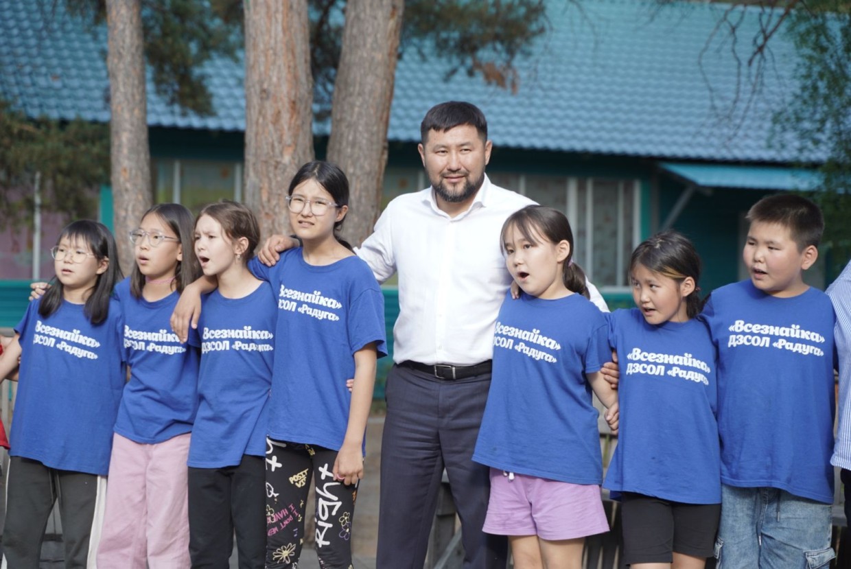 Евгений Григорьев побывал в детском оздоровительном лагере «Радуга»