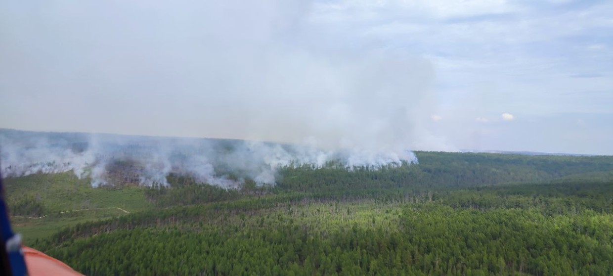 Пропавший на тушении лесного пожара якутянин нашелся
