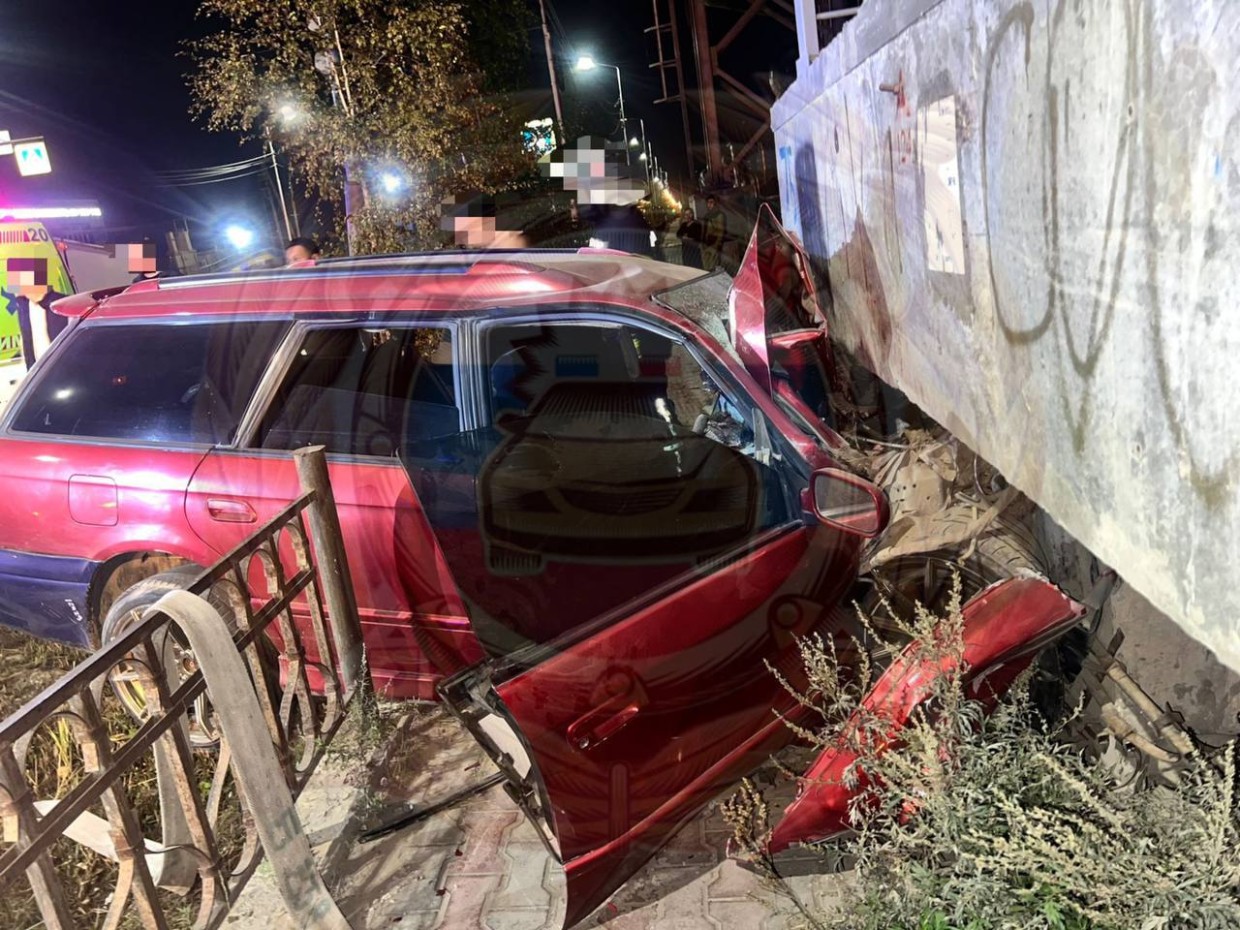 В Якутске в ДТП серьезно пострадали двое человек