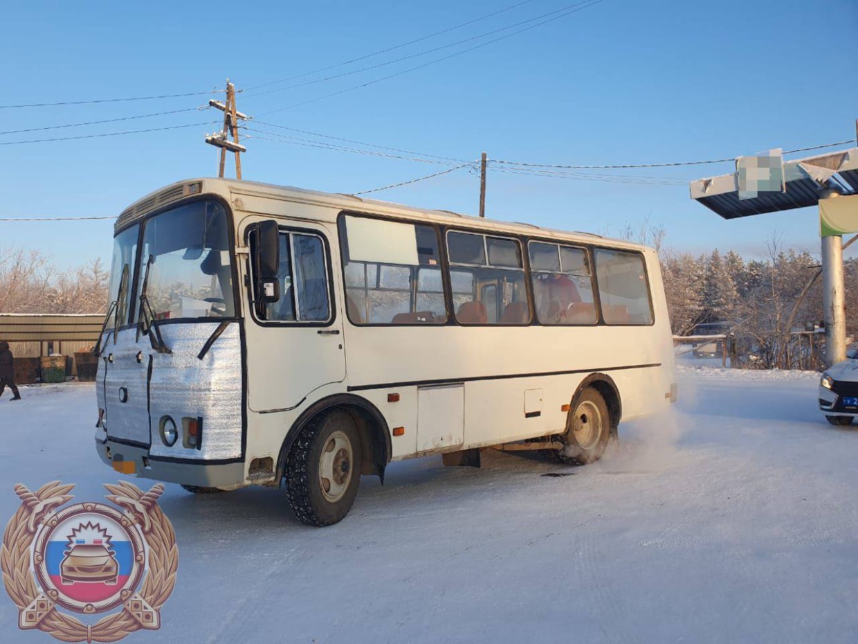 В Якутске задержан водитель автобуса, лишённый прав за нетрезвое вождение