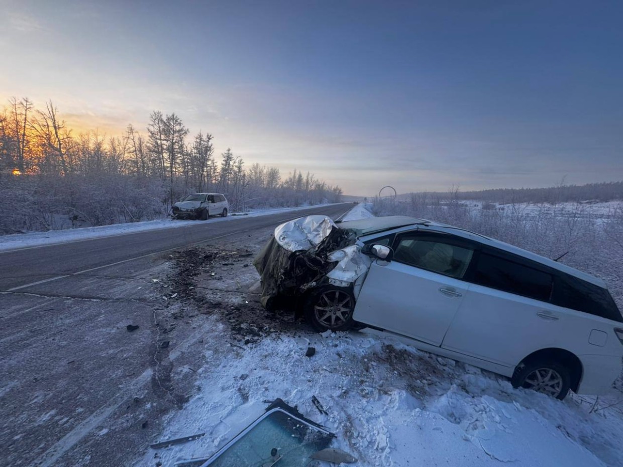 Смертельный обгон: ДТП на трассе «Колыма» в Якутии привело к гибели женщины-пассажирки