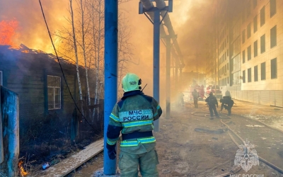 В Якутске в огне погибла пенсионерка